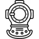 underwater helment
