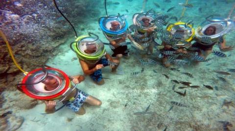 diving
