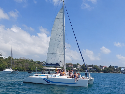 Catamaran Ile aux Cerfs