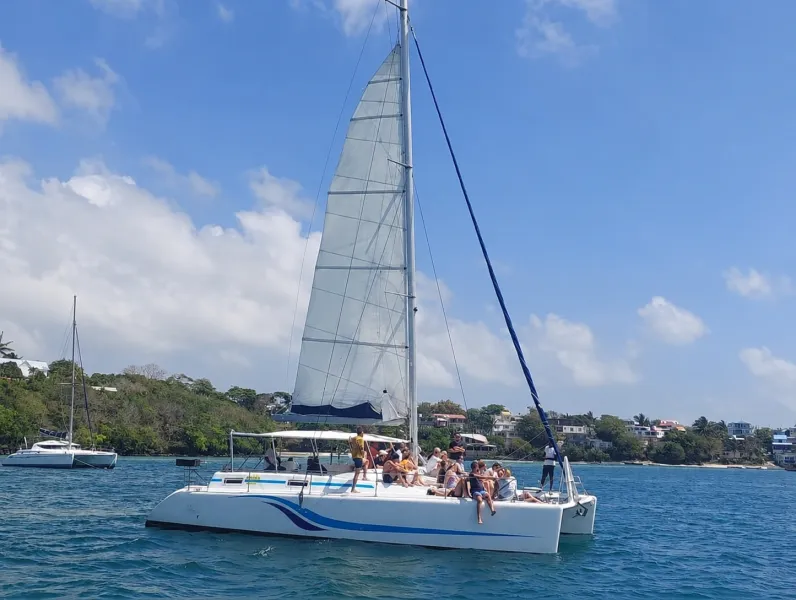 Catamaran Ile aux Cerfs
